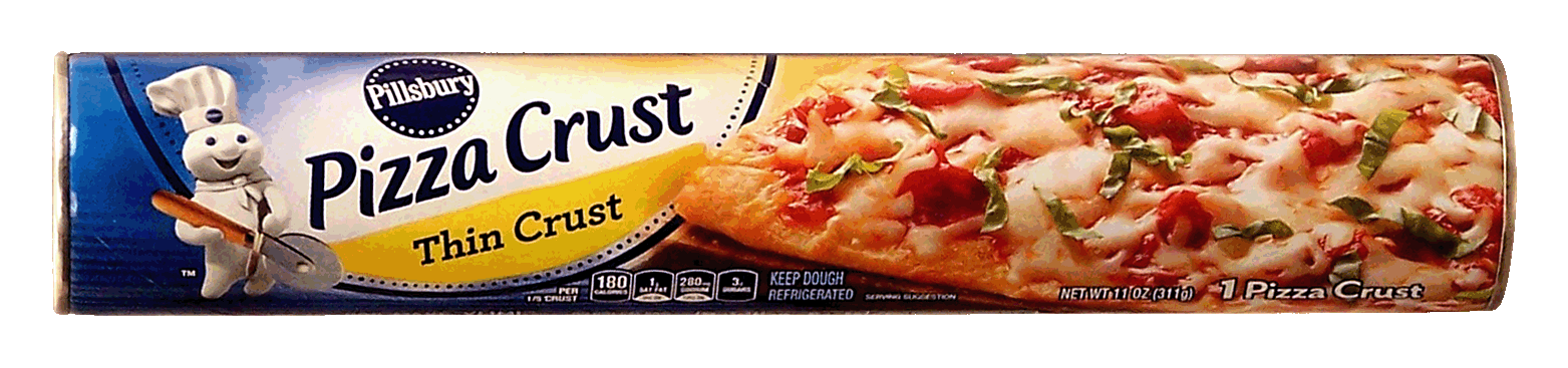 Pillsbury Pizza Crust 1 thin pizza crust Full-Size Picture